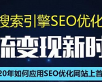 SEO搜索引擎优化总监实战VIP课堂【透析2020最新案例】快速实现年新30W-成可创学网