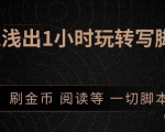 引流脚本实战课:1小时深入浅出视频实操讲解,教你0基础学会写引流脚本-成可创学网
