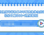 视频号新机制与不刷赞撸养生茶玩法，轻松日赚1000+-成可创学网
