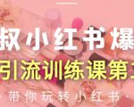 狼叔小红书爆款推广引流训练课第12期，手把手带你玩转小红书-成可创学网