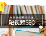 未来新趋势，布局短视频SEO，如何利用抖音SEO免费获得精准流量（3节课）-成可创学网