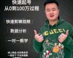 杰妮传媒·抖音快速起号核心实操课:教你新号快速起号,从0到100万过程-成可创学网