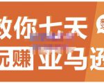 晟尧跨境·教你七天玩赚亚马逊,教你轻松玩赚亚马逊,适合小白学习-成可创学网
