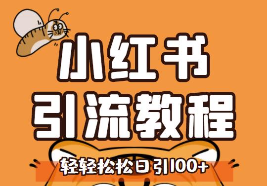 小红书运营引流全系列课程，每天引流100精准粉-成可创学网