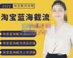 2022淘宝蓝海截流攻略,淘宝蓝海截流选品上货实操讲解-成可创学网
