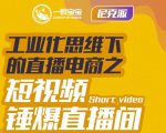 尼克派·工业化思维下的直播电商之短视频锤爆直播间,听话照做执行爆单-成可创学网