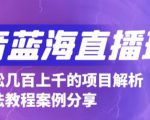 抖音最新蓝海直播玩法，3分钟赚30元，一天轻松1000+，只要你去直播就行【详细玩法教程】-成可创学网