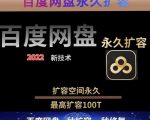 百度网盘无限扩容技术,外面卖399的,无论自己用还是用做引流都可以-成可创学网