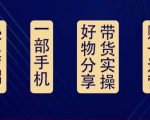 好物分享高阶实操课：0基础一部手机做好好物分享带货（24节课）-成可创学网