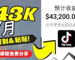 2022抖音国际版Tiktok赚钱项目:每天上传一个视频就轻松月入$43200-成可创学网