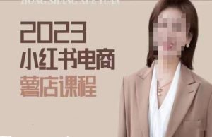 2023小红书电商课，新手小白从0~1玩转小红书薯店电商-成可创学网