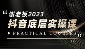 蟹老板·2023抖音底层实操课,打造短视频的底层认知-成可创学网