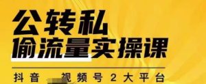 群响公转私偷流量实操课,致力于拥有更多自持,持续,稳定,精准的私域流量!-成可创学网