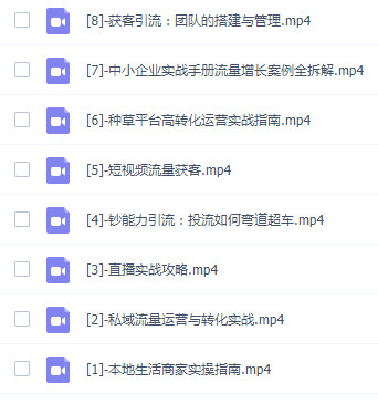图片[2]-2024线上流量操盘实操课程，搭建高人效流量团队，掌握多平台流量-8节课-成可创学网
