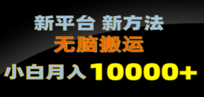 新平台新玩法，直接搬运就行，萌新一学就会没任何难度-成可创学网