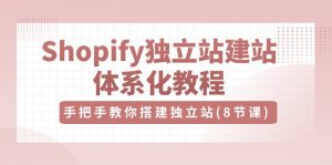 Shopify独立站-建站系统化课程，保姆级教程带你自己搭建独立站（八节视频课）-成可创学网