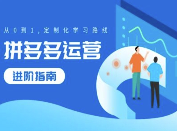 拼多多运营进阶指南，从0到1定制化学习路线-成可创学网