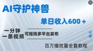 制作各省守护神,100多W播放量的视频只需要1分钟就能完成【揭秘】-成可创学网