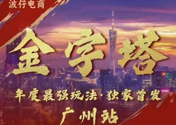 波仔电商·线下课ppt-10月30号，金字塔玩法 3天极速起量，88页ppt，3天起量!-成可创学网