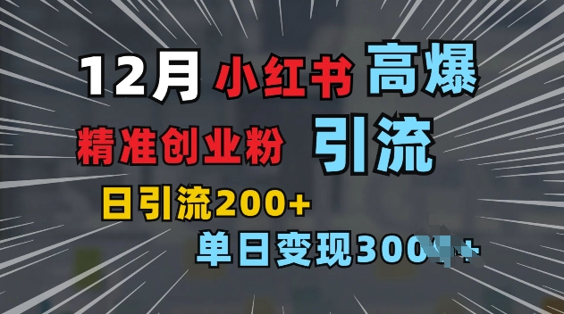 小红书一张图片“引爆”创业粉，单日+200+精准创业粉 可筛选付费意识创业粉【揭秘】-成可创学网
