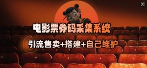 电影票券码采集系统_从商户放单转型做抢单达人-成可创学网